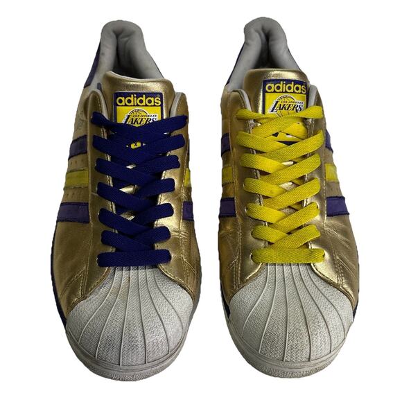 Adidas Los Angeles Lakers Superstar II PT Champs 15th NBA Title Size 13 main image 6